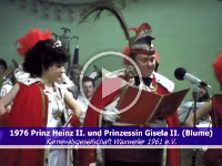 Proklamation 1967 Karnevalsgesellschaft Waxweiler 1961 e.V.