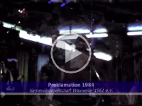 Proklamation 1984 Karnevalsgesellschaft Waxweiler 1961 e.V.