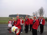 Umzug Hofstaat 04.02.2004 Karnevalsgesellschaft Waxweiler 1961 e.V.