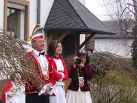 Umzug Hofstaat 04.02.2004 Karnevalsgesellschaft Waxweiler 1961 e.V.