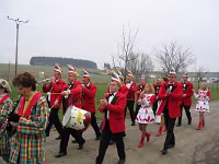 Umzug Hofstaat 04.02.2004 Karnevalsgesellschaft Waxweiler 1961 e.V.