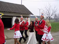 Umzug Hofstaat 04.02.2004 Karnevalsgesellschaft Waxweiler 1961 e.V.