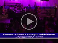 13 Piratentanz Elferrat Prinzenpaar Hele Besete Karnevalsgesellschaft Waxweiler 1961 e.V.