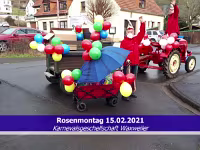 2021 Rosenmontag Karnevalsgesellschaft Waxweiler 1961 e.V.