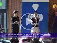 08 Funkenmariechen Alina Hack & Michelle Leisen KG Waxweiler Karnevalsgesellschaft Waxweiler 1961 e.V.