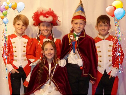 Das Kinderprinzenpaar im Jahr 2022/2023