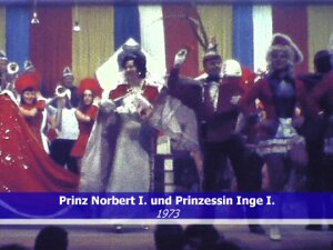 1973 Prinz Norbert I. und Prinzessin Inge I. Karnevalsgesellschaft Waxweiler 1961 e.V.