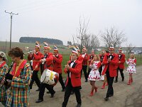 Umzug Hofstaat 04.02.2004 Karnevalsgesellschaft Waxweiler 1961 e.V.